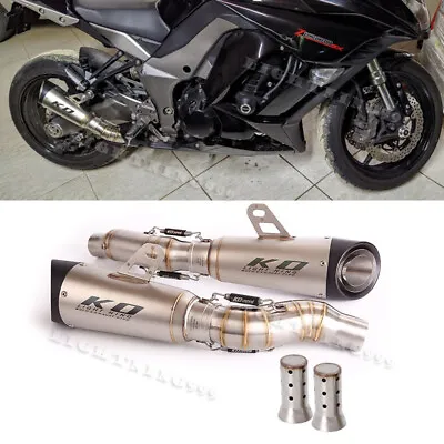 For Kawasaki Ninja 1000 Z1000 2010-2023 Motorcycle Exhaust Mid Link Pipe Muffler • $189