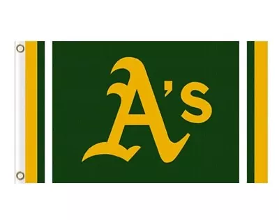 Oakland A's Flag 3x5ft Banner Polyester Baseball World Series Athletics016 • $15.99