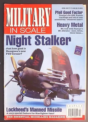 Military In Scale Magazine April 2001 Pre-Owned!! • £6.74