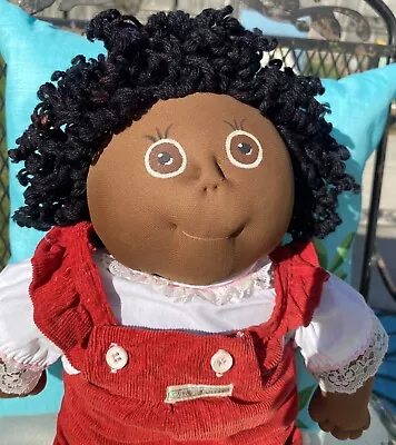 $50 • Buy Xavier Roberts Little People PALS Soft Sculpture African American Doll 👧🏾🌺🌺