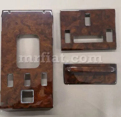 Mercedes R107 560SL Middle Console Burled Walnut 3 Pcs Set New • $575