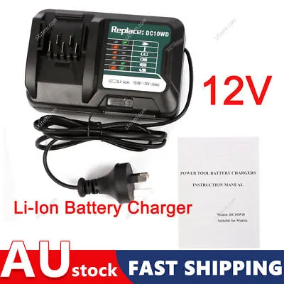 Charger For Makita 10.8V 12V DC10WD BL1016 BL1021B BL1041B FD05 Li-ion Battery • $27.26