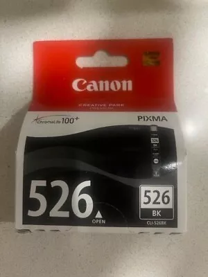 NEW & Genuine Original Canon CLI-526 And PGI-525 Ink Cartridges - Black • $20