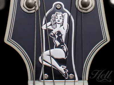 PIN-UP Diecast Truss Rod Cover. Fits Most Epiphone Les Paul SG LP More • $18.99