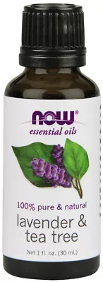 NOW Foods Essential Oil Lavender & Tea Tree Oil - 30 Ml. • £15.88