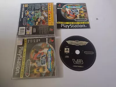 Micro Machines V3 - PS1 PlayStation 1 -  Complete - Tested • £5.49