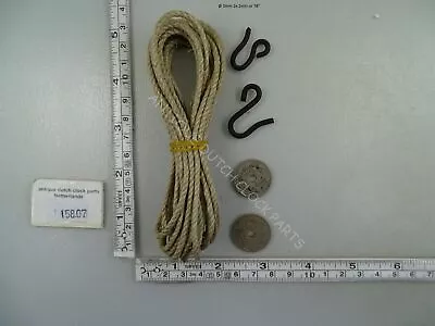 $23.50 • Buy Replacement Ropes For French Morbier Or Comtoise And Lantern Clocks