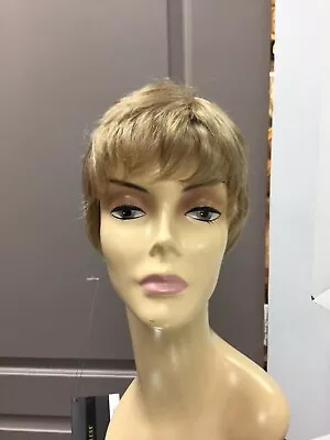 $74.99 • Buy Bell Tress FEATHER LITE Part Monofilament Straight Pixie Short Wig, Blonde SALE