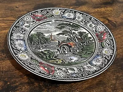 Vintage W.R. Midwinter Ltd Plate Rural England 10” Collectible • $24.99