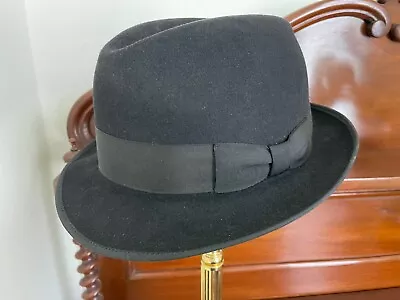 Vintage Akubra 'Hampton' Trilby/Fedora. • $200