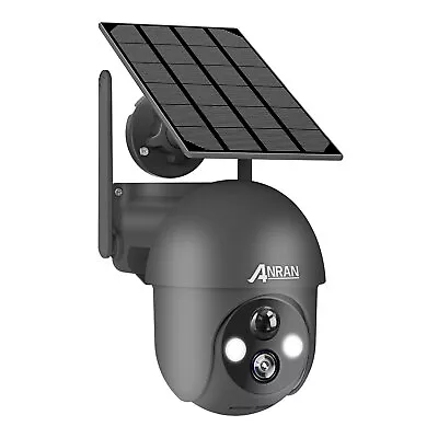$24.99 • Buy Camera Monitor 3MP Home Security System Wireless Outdoor Solar Battery 2way Talk