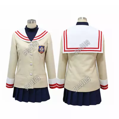 CLANNAD Furukawa Nagisa Winter School Uniforms Cosplay Costume Custom Made • $59