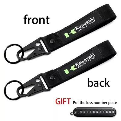 For Kawasaki Ninja 400 650 ZX6R ZX10R Z900 Embroidery Keychain Key Ring Chain • $1.99