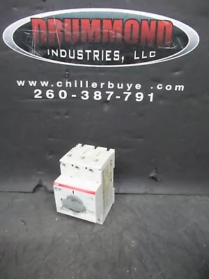 Abb Manual Motor Starter Ms-325 600 Vac 2.5-4 Amps 3 Hp 3-pole 3-phase • $15