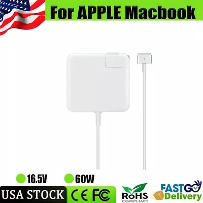 60W Charger Adapter For APPLE Macbook Pro 13  Retina A1502 A1435 2012-2015 T-tip • $13.99