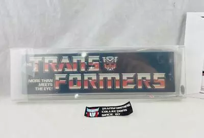 Transformers Original G1 1984 Hasbro Store Display Hanger Sign CAS 80 • $450