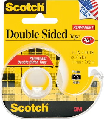 £10.68 • Buy Scotch Permanent Double-Sided Tape-.75 X300  237-3M