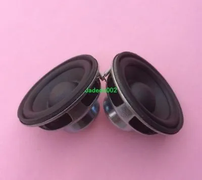 2pcs 45mm Full-range Speaker 4ohm 5W Rubber Edge Loudspeaker For Audio Upgrade • $7.28