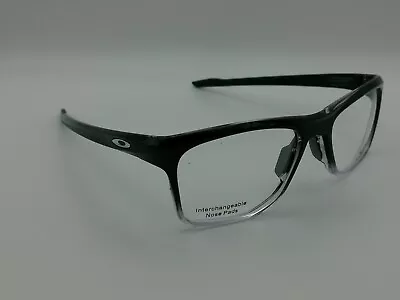 Oakley OX8144-0457 KNOLLS Eyeglasses Polished Black Fade 57-18-143 • $64.99