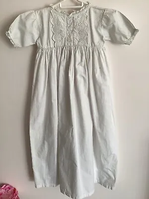 £9.99 • Buy Genuine Vintage Baby’s Christening Naming Ceremony Nightgown