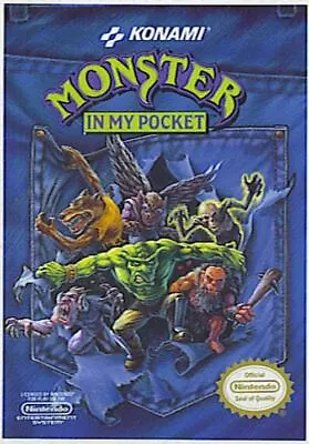 Monster In My Pocket - NES Game • $98.99