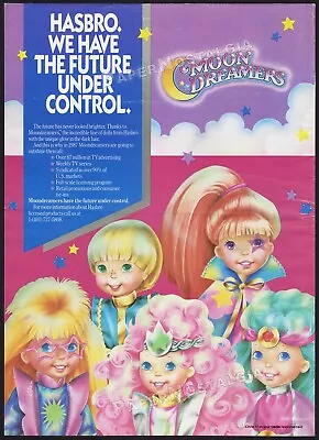 MOON DREAMERS__Original 1987 Trade Print AD / Poster__Hasbro Doll Promo Advert • $24.99