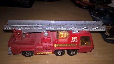 Matchbox Superkings K-9 Fire Tender 1972 Vintage Die Cast Truck Red Unboxed K9 • £2.50