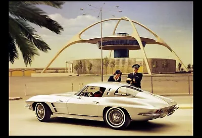 1963 CORVETTE STINGRAY LAX 24X36 Inch Poster Sports Car • $23.99