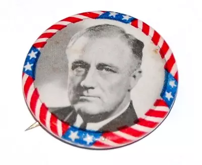 1932 FRANKLIN D. ROOSEVELT FDR PRESIDENT Campaign Pin Pinback Button Political • $14.95