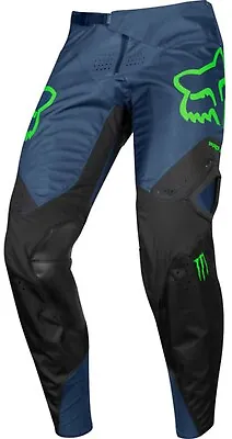 Pants Motocross Monster Fox 360 Pro Circuit Pants Green Black Blue • $201.60