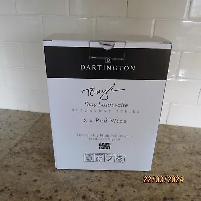 Dartington Crystal Tony Laithwaite Red Wine Glasses - 2 Pack • £20