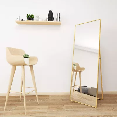 147 Long Mirror Full Length Standing/Hanging Mirror In Bathroom Bedroom Wardrobe • £35.95