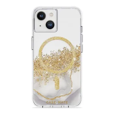 $69.95 • Buy Case-Mate Karat Marble Case - For IPhone 14 (6.1 ) White Marble