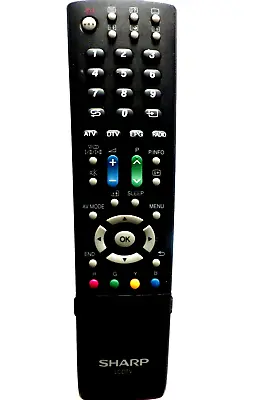 Sharp Lcd Tv Remote Ga586wjsa Lc32b20e Lc32x20e Lc42g20e Lc46dh66e Lc52dh66e • £9.99