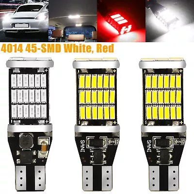 2 White 1 Red 912 921 LED Cargo Brake Light Bulbs For Ford F-150 F-250 1997-2021 • $9.48