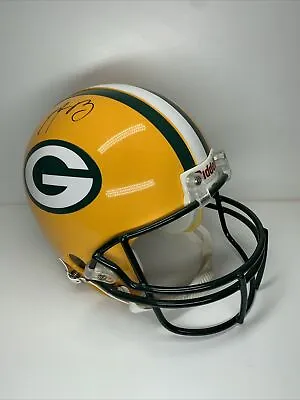 Green Bay Packers Aaron Rodgers Signed Full Size Authentic Proline Helmet • $1199.99