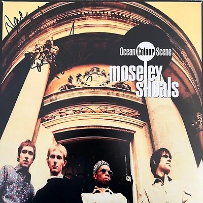 Ocean Colour Scene Hand Signed Moseley Shoals 12x12 Vinyl Photo • £64.99