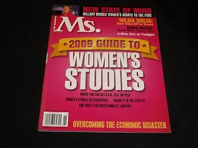 2009 Spring Ms. Magazine - Women's Studies Front Cover - L 7058 • $49.99