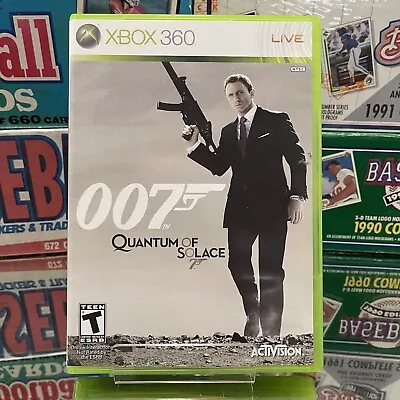 Xbox 360 James Bond 007 Quantum Of Solace Video Game Used Complete • $12