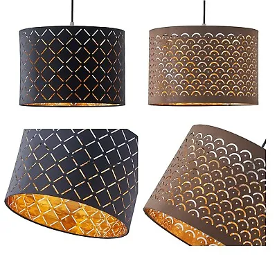 Large Drum Lamp Shade Modern Light Fabric Ceiling Pendant Light Shade Easy Fit • £16.95