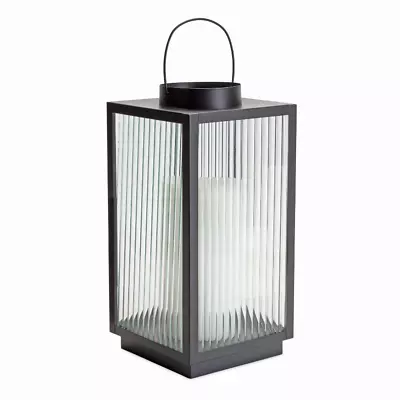 Lantern 6.75 L X 13.75 H Iron/Glass • $47.52