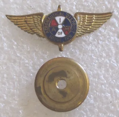 Vintage IAM Machinists Union - Aeronautical District Lodge 720 Lapel Pin • $12.99