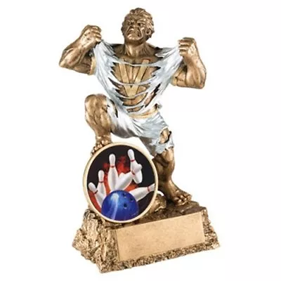 Bowling Monster Trophy With 3 Lines Of Text • $33.99