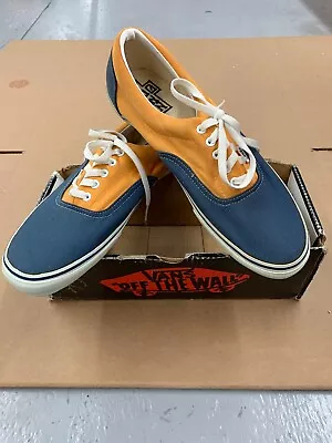 VANS Off The Wall DOG TOWN ERA Yellow Blue Sneakers Vtg Size 13 SUPER RARE • $175