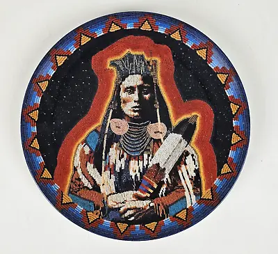 Matthey Beyrand Proud Heritage Collection Mystic Warrior Medicine Crow Plate • $20.83