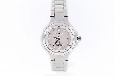 Ladies Movado 2600033 Series 800 Performance Diamond Accented Stainless Watch • $447.30