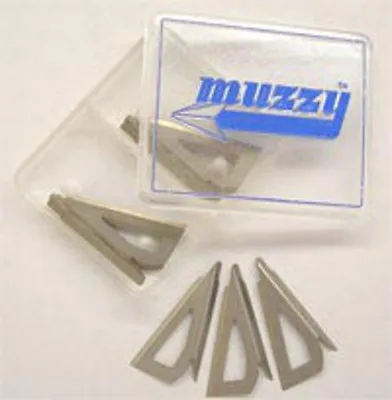 Muzzy 125 Grain 3 Blade Replacement Broadhead Blades - 18 Pack #330 • $22.15