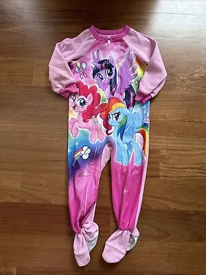 My Little Pony Toddler Footed Blanket Sleeper  - Size 3T • $7.75
