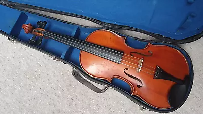 Beautiful Old 4/4 Violin Violon 1 Part Back Repaired By Schovanek! • $599