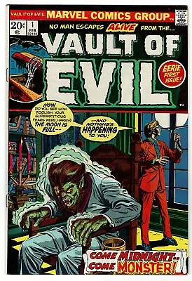 VAULT OF EVIL 1 - GIL KANE - HI GRADE-  ONE OWNER! TOP SHAPE! Marvel • $80